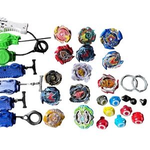 Beyblade Burst Surge SpeedStorm And Launders Huge Lot Metal And Plastic